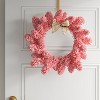 8ct 4.5" Glitter Christmas Bow Champagne - Wondershop™: Sparkling Tree Decor, Festive Gift Accessory - 2 of 3