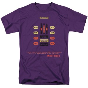 Knight Rider Kitt Consol Adult T-Shirt - 1 of 4