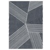 Washable Area Rugs Modern Striped Rugs for Living Room - 4 of 4