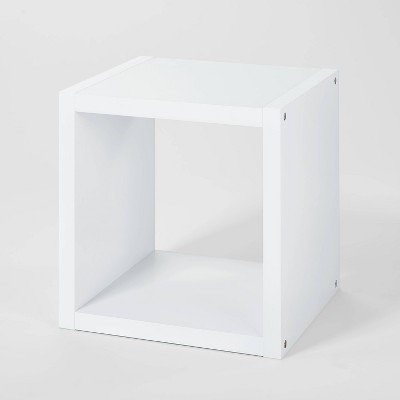 Off White Cube Storage Bin 13