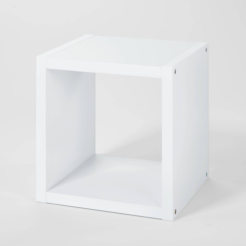 Photos - Wall Shelf Storage Cube White - Brightroom™