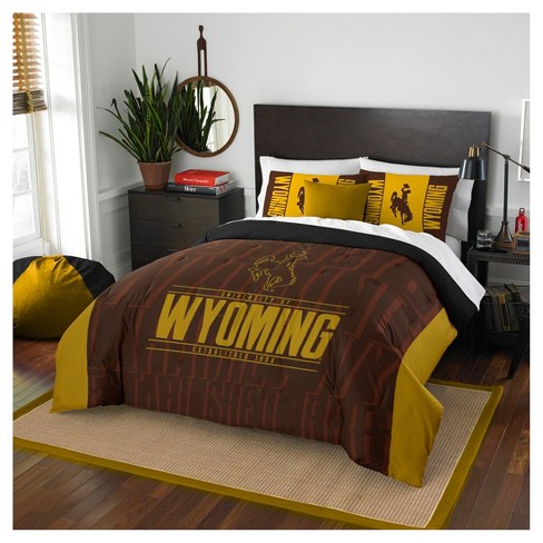 Ncaa Northwest Modern Take Full Queen Comforter Set Wyoming