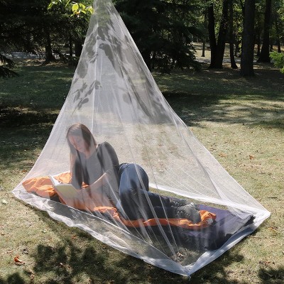 White 48" x 72" Mesh Polyester Mosquito Netting