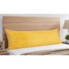 Sweet Jojo Designs Unisex Body Pillow Cover (Pillow Not Included) 54in.x20in. Corduroy Mustard Yellow - 2 of 4