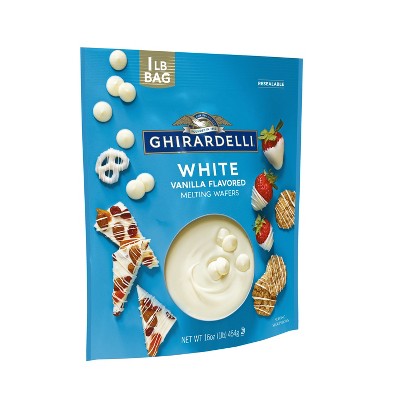 Ghirardelli White Vanilla Melting Wafers - 16oz