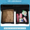 FDW 52in Multi-Level Cat Cage Cat Enclosure Cat House Cat Litter Bod with Hammock Ramp & Storage Drawers Large Indoor Cat Playpen Cat Kennel Black - 4 of 4