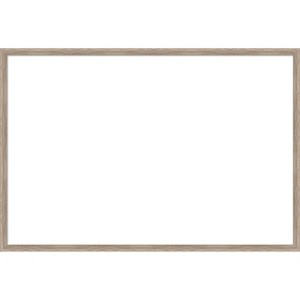 Amanti Art Hardwood Wedge Mocha Framed Dry Erase Magnetic Board - 1 of 4