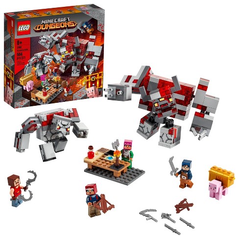 Lego Minecraft The Redstone Battle Cool Action Playset For Kids Target