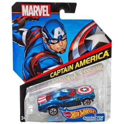 captain america hot wheels car