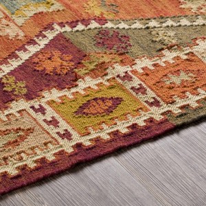 Hauteloom Rectangle Area Rug   Burnt Orange - 1 of 4