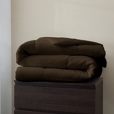 Twin Chocolate Down Alternative Microfiber Comforter