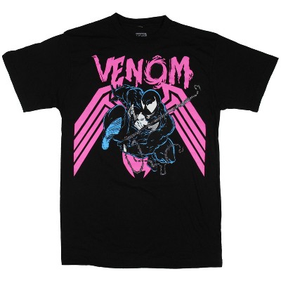 Marvel Venom Men's Venom Swinging Adult Graphic Short Sleeve T-Shirt