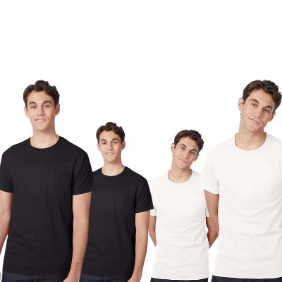 EG PRO Men’s Pocket T-Shirt 4 Pack – Authentic Cotton Tee for Casual and Daily Wear