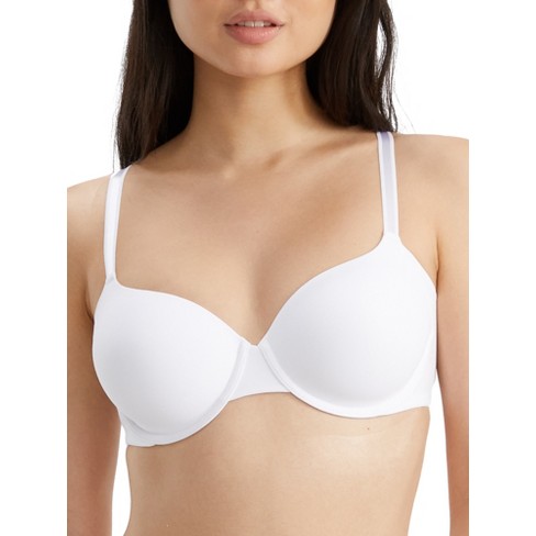 Simply Perfect By Warner's Women's Underarm Smoothing Underwire Bra Ta4356  - 40c White : Target