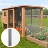 VEVOR Hardware Cloth, 1/2 inch 48in x 100 ft 19 Gauge, Hot Dipped Galvanized Wire Mesh Roll, Chicken Wire Fencing, Wire Mesh for Rabbit Cages - 2 of 4