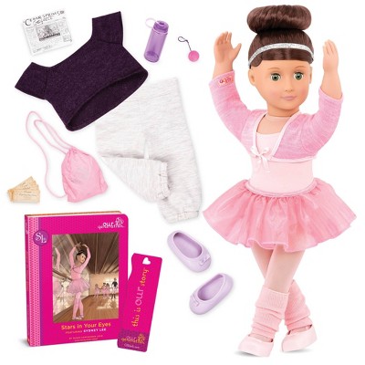 american girl doll ballet set