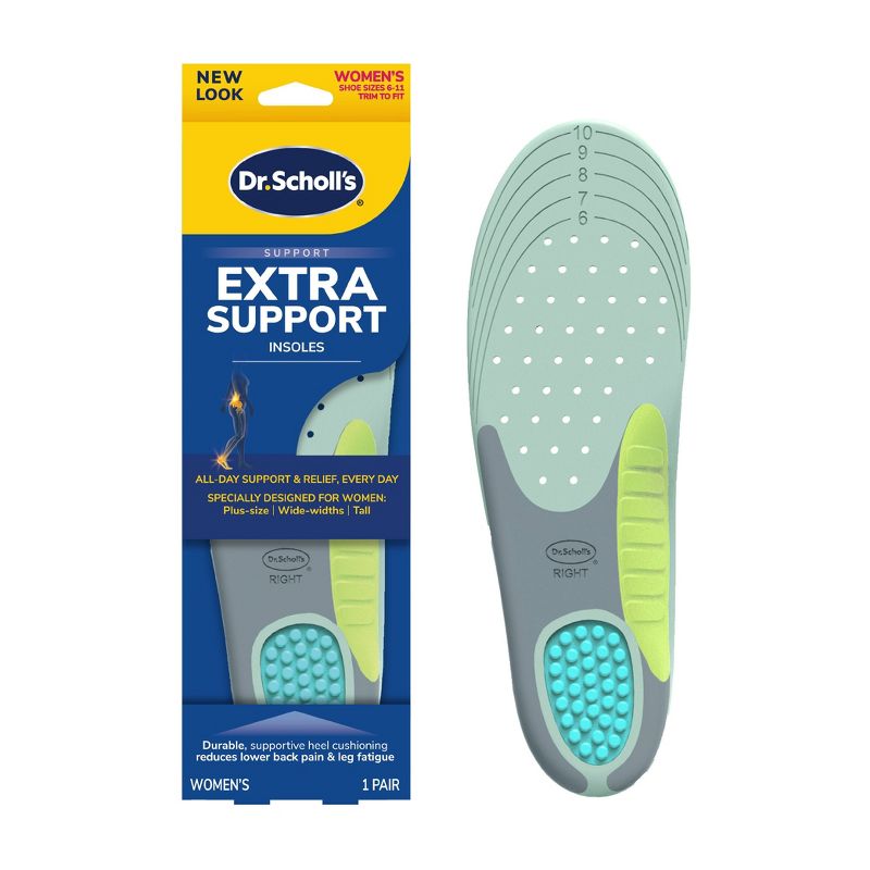 Dr. Scholl&#39;s Extra Support Trim to Fit Inserts Insoles for Women - Size 6-11 - 1 pair, 1 of 15