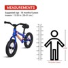 Balance Bike Lightweight Toddler Bike for 2, 3, 4, 5 and 6 Year Old Boys and Girls - No Pedal Bikes for Kids with Adjustable Handlebar and Seat - 2 of 4