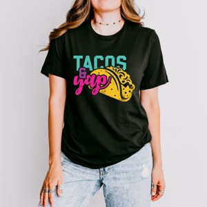 Simply Sage Market Tacos And Yap Short Sleeve Tee - 1 of 4