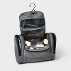 Large Hanging Toiletry Bag Gray - Open Story™