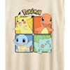 Women's - Pokémon - Pikachu Charmander Bulbasaur Squirtle Square Short Sleeve Graphic T-Shirt - 2 of 4