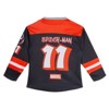 Marvel Spider-Man Mesh Hockey Jersey Long Sleeve T-Shirt Toddler - 2 of 4
