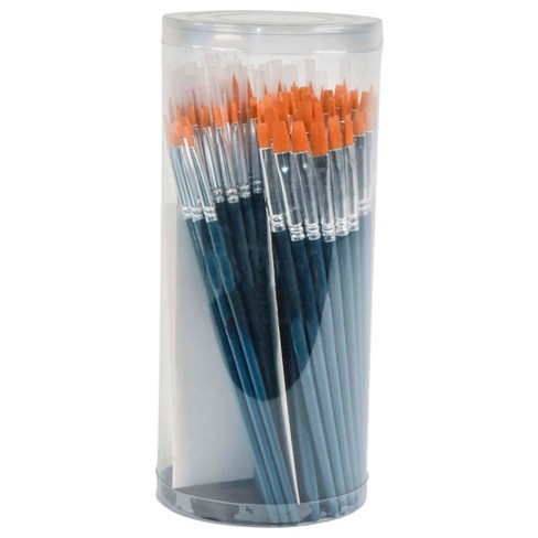 Sax Optimum Synthetic Short Handle Paint Brushes, Round, Size 12, Pack Of 3  : Target
