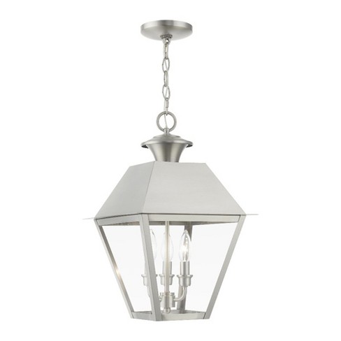 Livex Lighting Wentworth 3 - Light Pendant in  Brushed Nickel - image 1 of 4