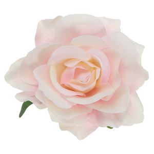 Unique Bargains Fabric Rose Boho Hair Clips Fabric Flower Brooch Pins for Wedding Party Dance 1 Pc - 1 of 4