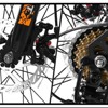 Infurnic Bicycles Mountain Bike, Suspension Bikes Mountain Bicycle for Adult & Teenagers, Orange, 54.23"*27.4"*8.18" - 3 of 4
