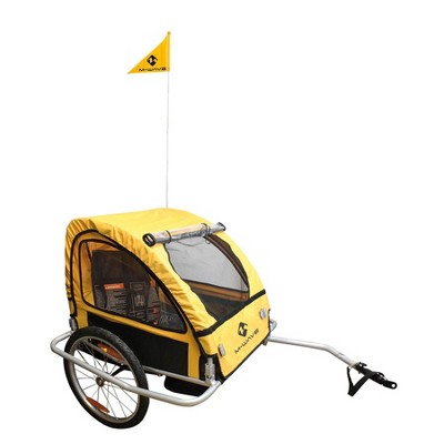 M-Wave Stalwart Kid Easy Light Children/Luggage Bicycle Trailer