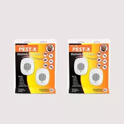 Bird-X 2pk Pest-X Ultrasonic Rodent and Insect Pest Repeller