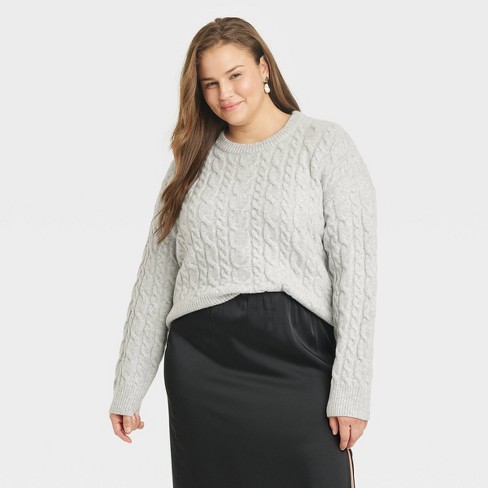 Target gray outlet sweater