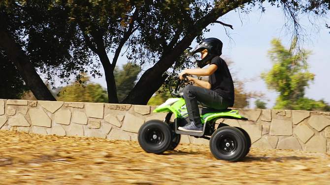 Razor 24V Dirt Quad SX McGrath Powered Ride-On - Green, 2 of 12, play video