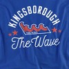 Women's Kingsborough Community College The Wave T-Shirt - 2 of 4