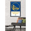 Trends International NBA Golden State Warriors - Logo 21 Framed Wall Poster Prints - 2 of 4
