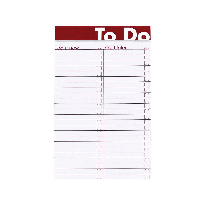 Ampad To Do Notepad 5" x 8" Wide Ruled Assorted Colors 368796, 3 of 5