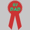 Men's Design By Humans #1 DAD Ribbon By T-Shirt - 2 of 2