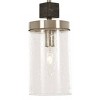 Minka Lavery Brushed Nickel Mini Pendant 4" Wide Modern Clear Seeded Glass Shade for Dining Room House Kitchen Island Bedroom Home - 3 of 3