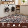 Washable Medallion Area Rugs Ultra-Soft Vintage Printed Floor Mats - 4 of 4