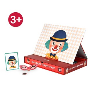 MiDeer: Magnetic Funny Face Puzzle 56 Piece Jigsaw Puzzleboard - 1 of 2