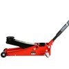 VisioGear 2.5 Ton Low Profile Floor Jack, Racing Floor Jack with Pistons Quick Lift Pump, Hydraulic Floor Jack Lifting, Black&Red, 27.6"*13.15"*5.94" - 4 of 4