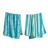 2pk 30" x 60" Print and Stripe Cotton Beach Towels - Great Bay Home - 2 of 4
