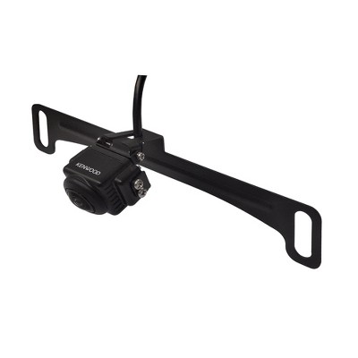 Kenwood CMOS-740HD HD Rearview Backup safety camera with License Plate Bracket Mount and Universal Mounting Hardware