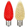 Novelty Lights C9 LED Faceted Christmas Replacement Bulbs Dimmable - 4 of 4