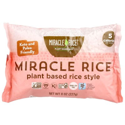 Miracle Noodle, Miracle Rice, Plant Based Rice, 8 oz