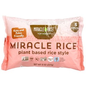 Miracle Noodle, Miracle Rice, Plant Based Rice, 8 oz - 1 of 2