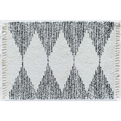 Cosmoliving By Cosmopolitan Moon Ms30a Heath White Area Rug For Dining ...