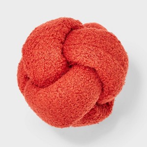 Plush Treat Dispenser Dog Toy - Boots & Barkley™ Terracotta Orange - 1 of 4