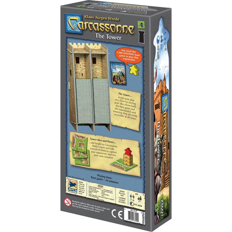 Zman Carcassonne Expansion 4: The Tower, 3 of 6